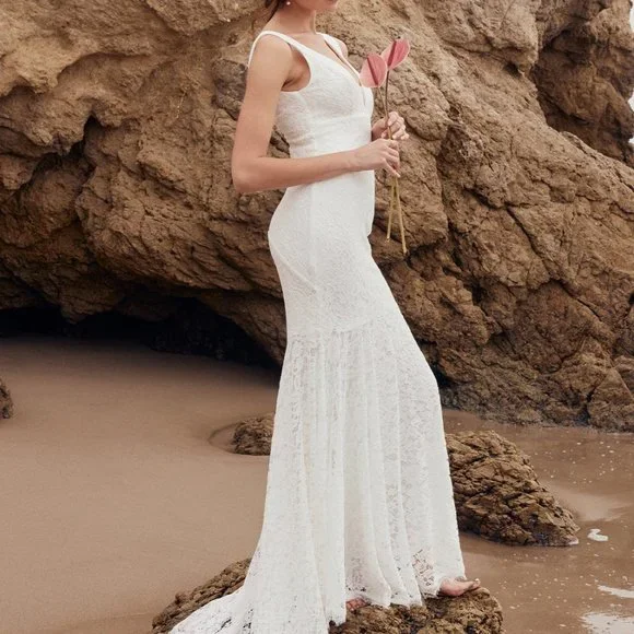 Trumpet maxi cheap dress